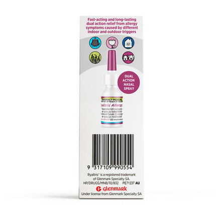 Ryaltris Allergy Dual Action Nasal Spray 120 Sprays