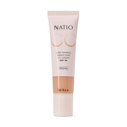 Natio Pure Mineral Dream Skin CC Cream SPF 50 Mocha