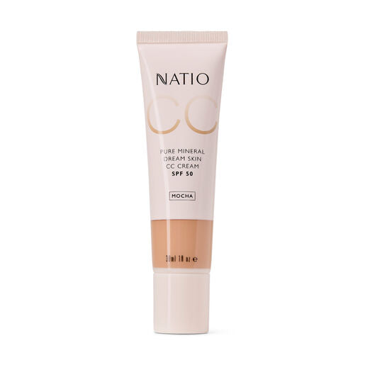Natio Pure Mineral Dream Skin CC Cream SPF 50 Mocha
