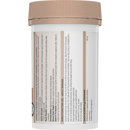Swisse Ultiboost Magnesium Glycinate Powder Unflavoured 140g