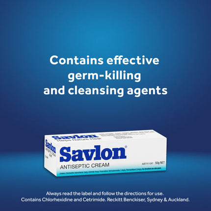 Savlon Soothing and Healing Antiseptic Cream 50g