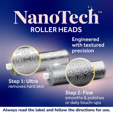 Dr.Scholl's Pedi Perfect Nano Tech Ultra Refill 1pk