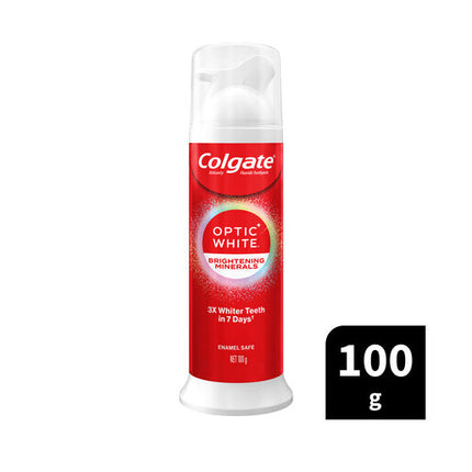 Colgate Toothpaste Optic White Pump 100g