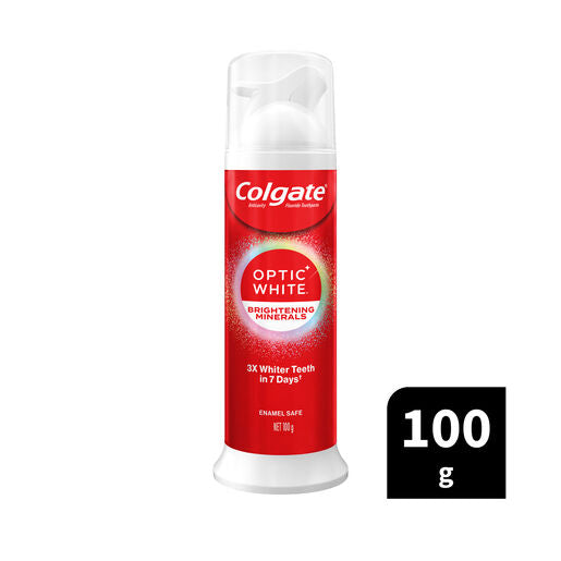 Colgate Toothpaste Optic White Pump 100g