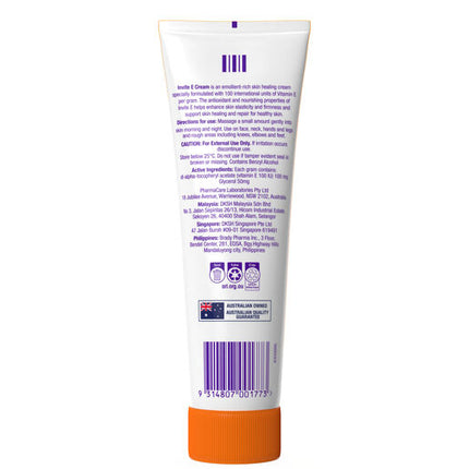 Invite E Concentrated Vitamin E Cream 100g