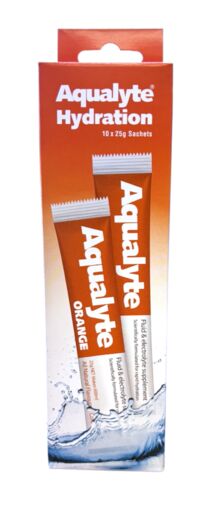 Aqualyte - Orange Flavour 25g Sachets 10pk