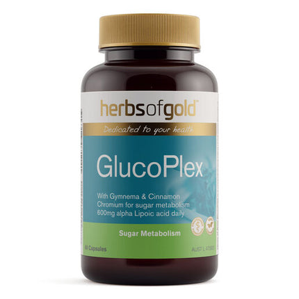 Herbs Of Gold Glucoplex 60 Capsules