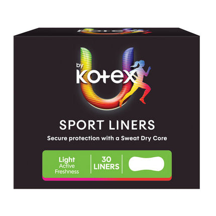 U By Kotex Sport Liners 30 Pack
