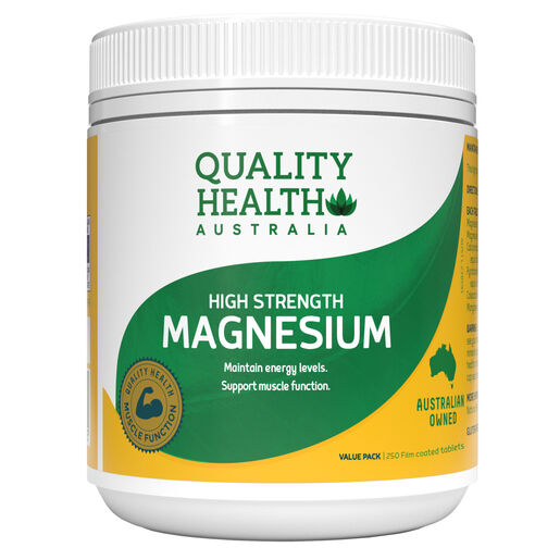 Quality Health HS Magnesium 250 Tablets