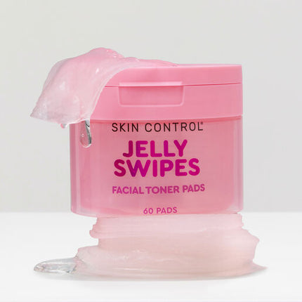 Skin Control Jelly Swipes Facial Toner Pads 60pk