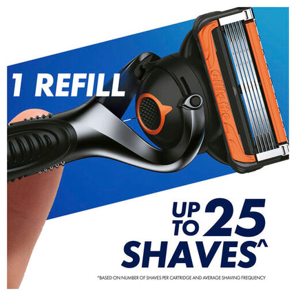 Gillette Proglide 5 Power Flexball Razor Handle + 1 Cart