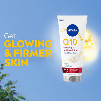 Nivea Q10 Firming + Anti-Wrinkle Neck & Chest Cream 200ml