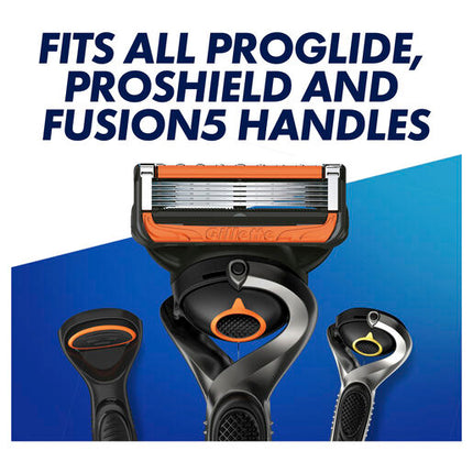 Gillette Proglide 5 Power Flexball Razor Handle + 1 Cart