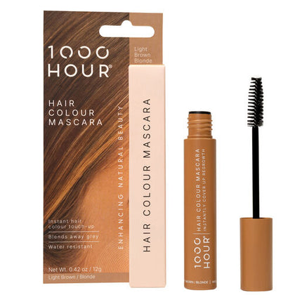 1000 Hour Hair Colour Mascara Light Brown/Blonde 12G
