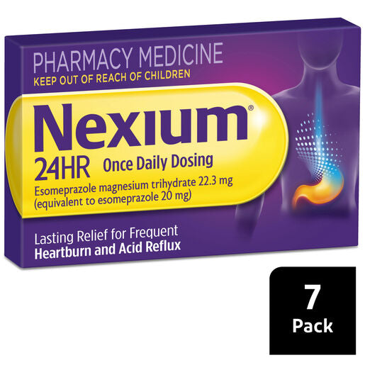 Nexium 24Hr 20mg 7 Tablets