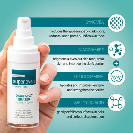 John Plunkett's SuperEven Dark Spot Eraser Treatment Serum 30mL