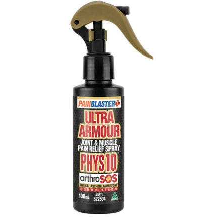 Pain Blaster Ultra Armour Joint & Muscle Pain Relief Spray 100mL by Athelite