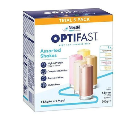 Optifast VLDC Shake Assorted 5x53G
