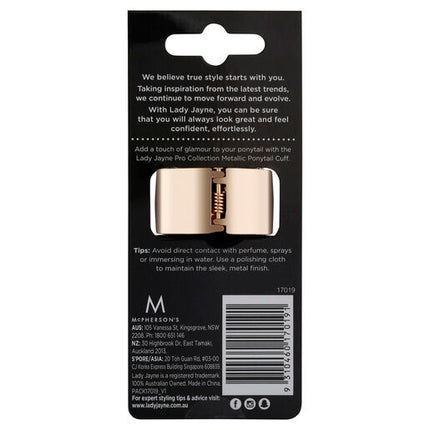 Lady Jayne Metallic Ponytail Cuff