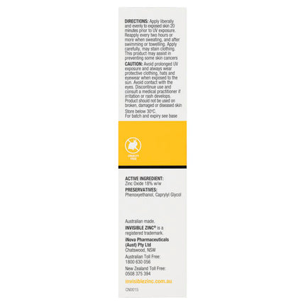 Invisible Zinc Tinted Daywear Mineral Shield SPF 30 Medium 50g