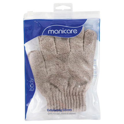 Manicare Brown Exfoliating Gloves