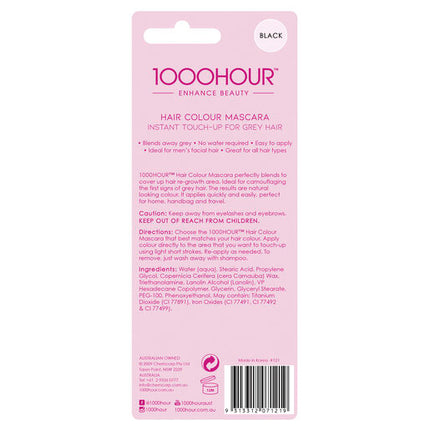1000 Hour Hair Mascara Black
