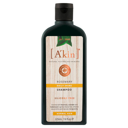 A'kin Daily Shine Rosemary Shampoo 225mL