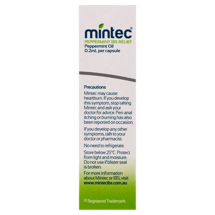 Mintec Peppermint IBS Relief 60 Capsules