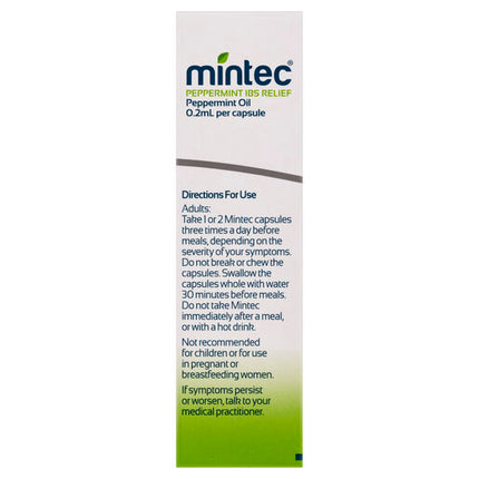 Mintec Peppermint IBS Relief 60 Capsules