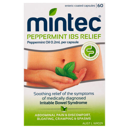 Mintec Peppermint IBS Relief 60 Capsules