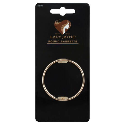 Lady Jayne Metallic Round Clip