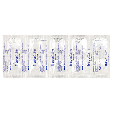 TravaCalm Original 10 Tablets