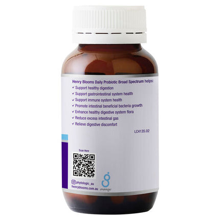 Henry Blooms Adult Probiotic Broad Spectrum 60 Capsules
