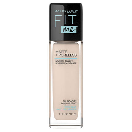 Maybelline Fit Me Matte & Poreless Mattifying Liquid Foundation Natural Ivory 112