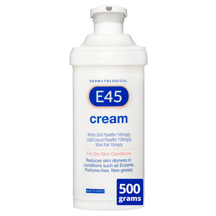 E45 Dermatological Cream Pump 500G