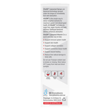 Henry Blooms VitaQIK Vitamin C 50mL
