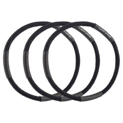 Lady Jayne Black Super Hold Elastics 18 Pack