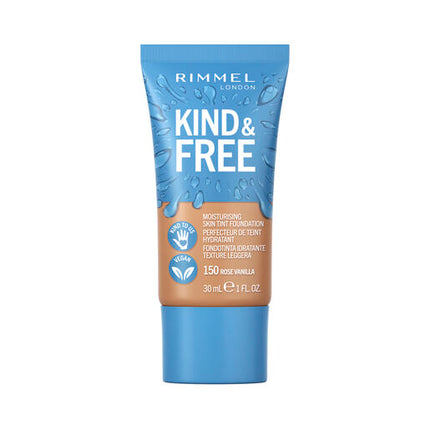 Rimmel Kind & Free Skin Tint Moisturising Foundation 30ml #160 Vanilla