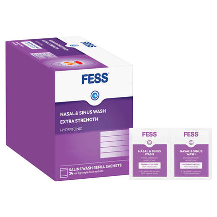 Fess Sinu-Cleanse Deep Cleansing Wash 25 Sachets