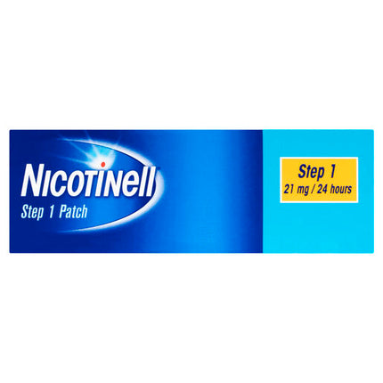 Nicotinell Step 1 Patch 21mg 24 Hours 28 Day Supply