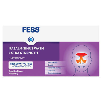 Fess Sinu-Cleanse Deep Cleansing Wash 25 Sachets