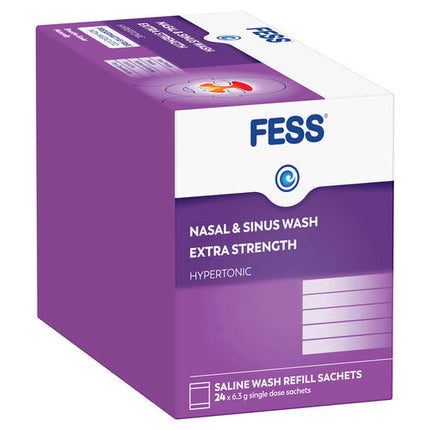 Fess Sinu-Cleanse Deep Cleansing Wash 25 Sachets