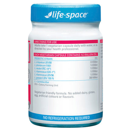 Life-Space Women's Microflora Probiotic 60 Hard Capsules