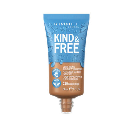Rimmel Kind & Free Skin Tint Moisturising Foundation 30ml #210 Golden Beige
