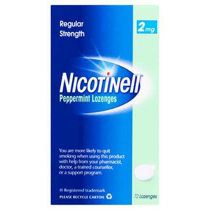 Nicotinell Lozenge Mint 2mg 72 Pack