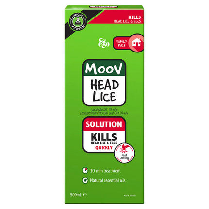 Moov Head Lice Solution 500mL