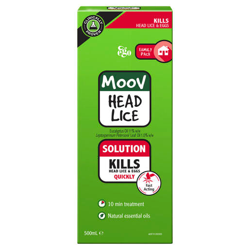Moov Head Lice Solution 500mL