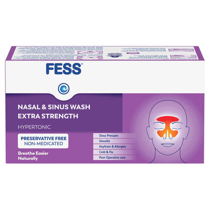 Fess Sinu-Cleanse Deep Cleansing Wash 25 Sachets