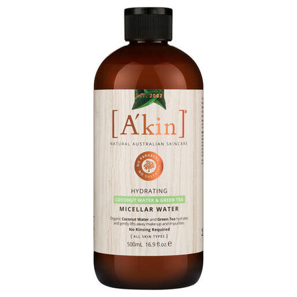 A'kin Hydrating Micellar Water 500mL