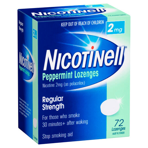 Nicotinell Lozenge Mint 2mg 72 Pack